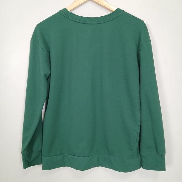 St. Patrick's Day Sweater Women Small Celtic Clover Green Shamrock Lucky Irish - Picture 5 of 10